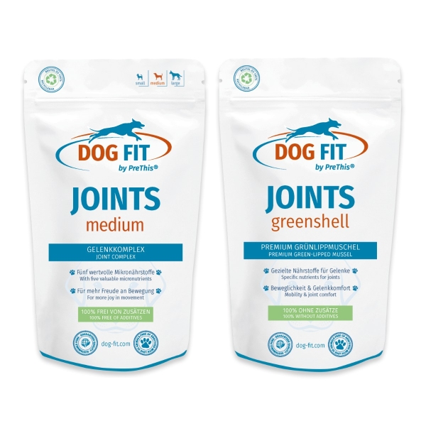 DOG FIT by PreThis® JOINTS greenshell &amp; JOINTS