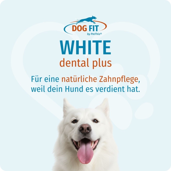 DOG FIT by PreThis® WHITE dental plus