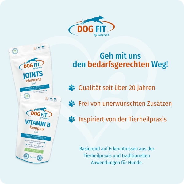 DOG FIT by PreThis® VITAMIN B & JOINTS elements