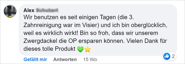 Facebook Bewertung