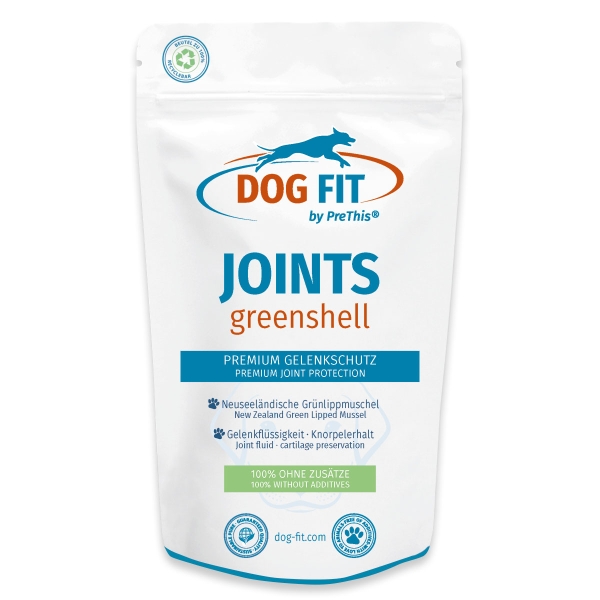 DOG FIT by PreThis® JOINTS greenshell - Grünlippmuschelextrakt in Premium-Qualität