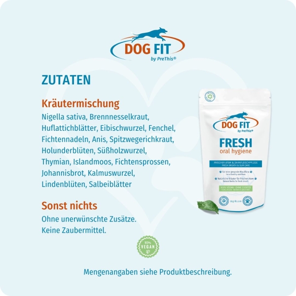 DOG FIT by PreThis® FRESH oral hygiene
