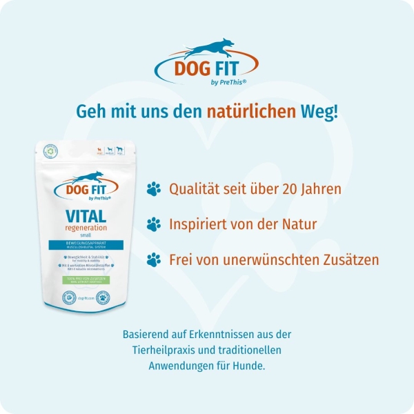 DOG FIT by PreThis® VITAL regeneration for the musculoskeletal system of dogs