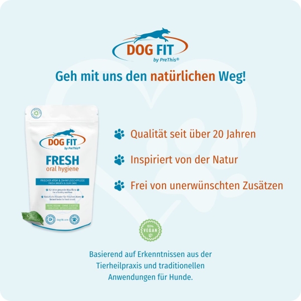 DOG FIT by PreThis® FRESH oral hygiene