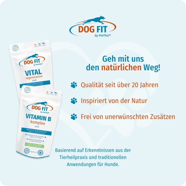 DOG FIT by PreThis® VITAMIN B & VITAL regeneration