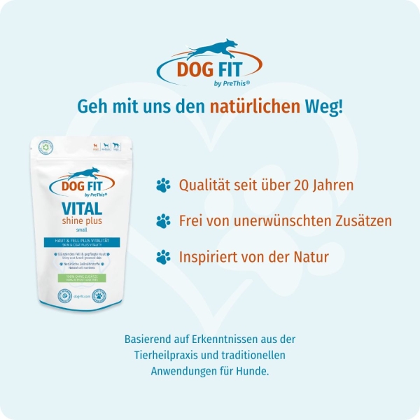 DOG FIT by PreThis® VITAL shine plus