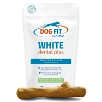 DOG FIT by PreThis® WHITE dental und Kaustick aus dem Kaffeebaum