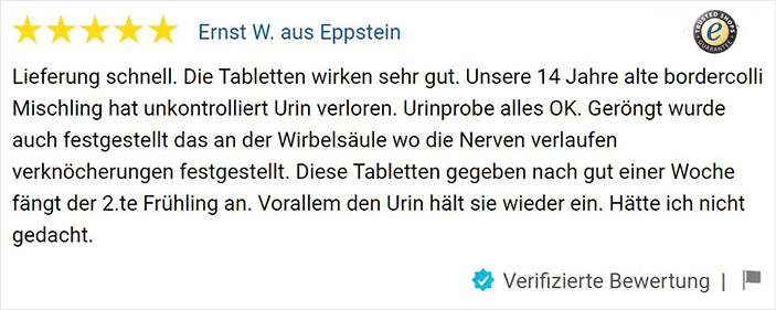 Trusted Shops Bewertung Inkontinenz