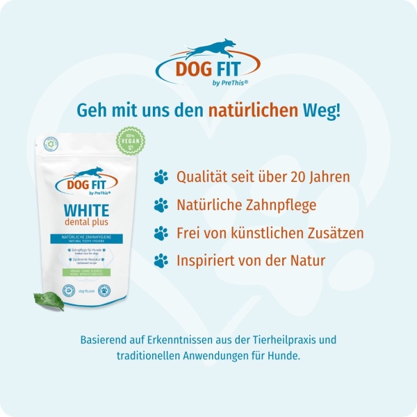 DOG FIT by PreThis® WHITE dental plus