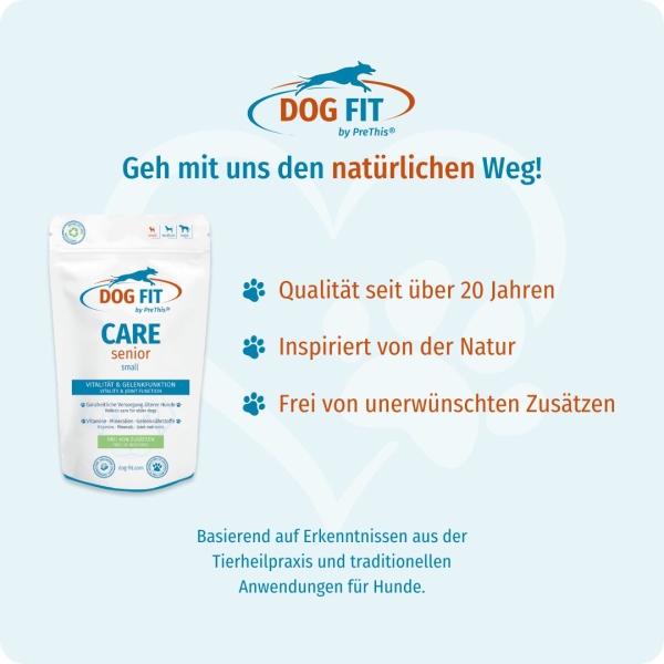 DOG FIT by PreThis® CARE senior
