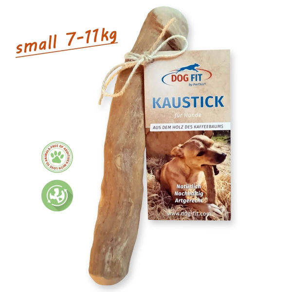 DOG FIT by PreThis® Holz Kaustick small 7-11kg