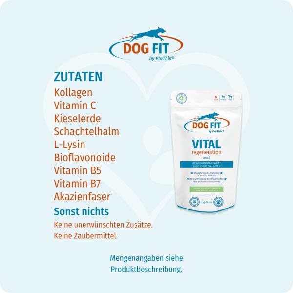 DOG FIT by PreThis® VITAL regeneration for the musculoskeletal system of dogs