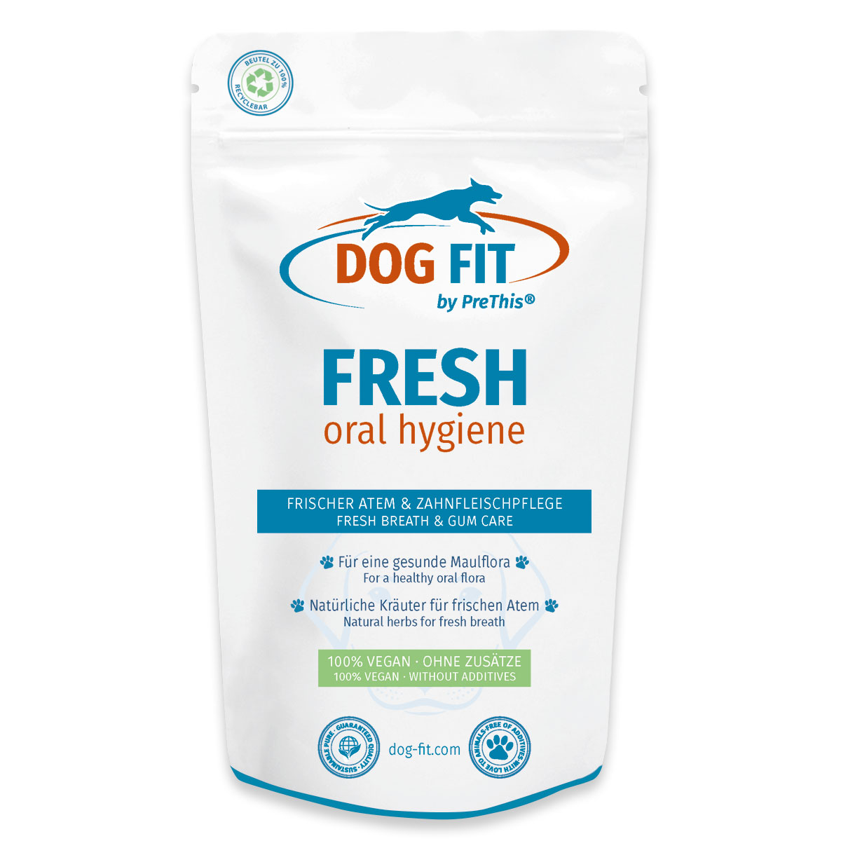 dog fit by prethis fresh vegan