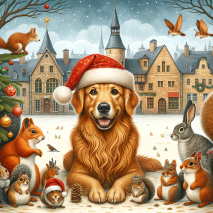 Golden Retriever Eric & the Christmas rescue mission