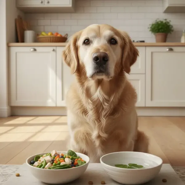 Old dog loses weight despite eating: Causes & tips for senior dogs